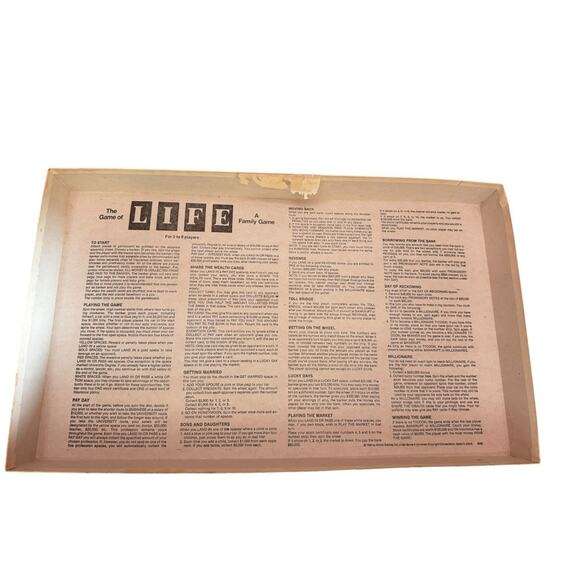 Complete! The Game of Life 1981 Milton Bradley Classic Family Board Game - Picture 3 of 10